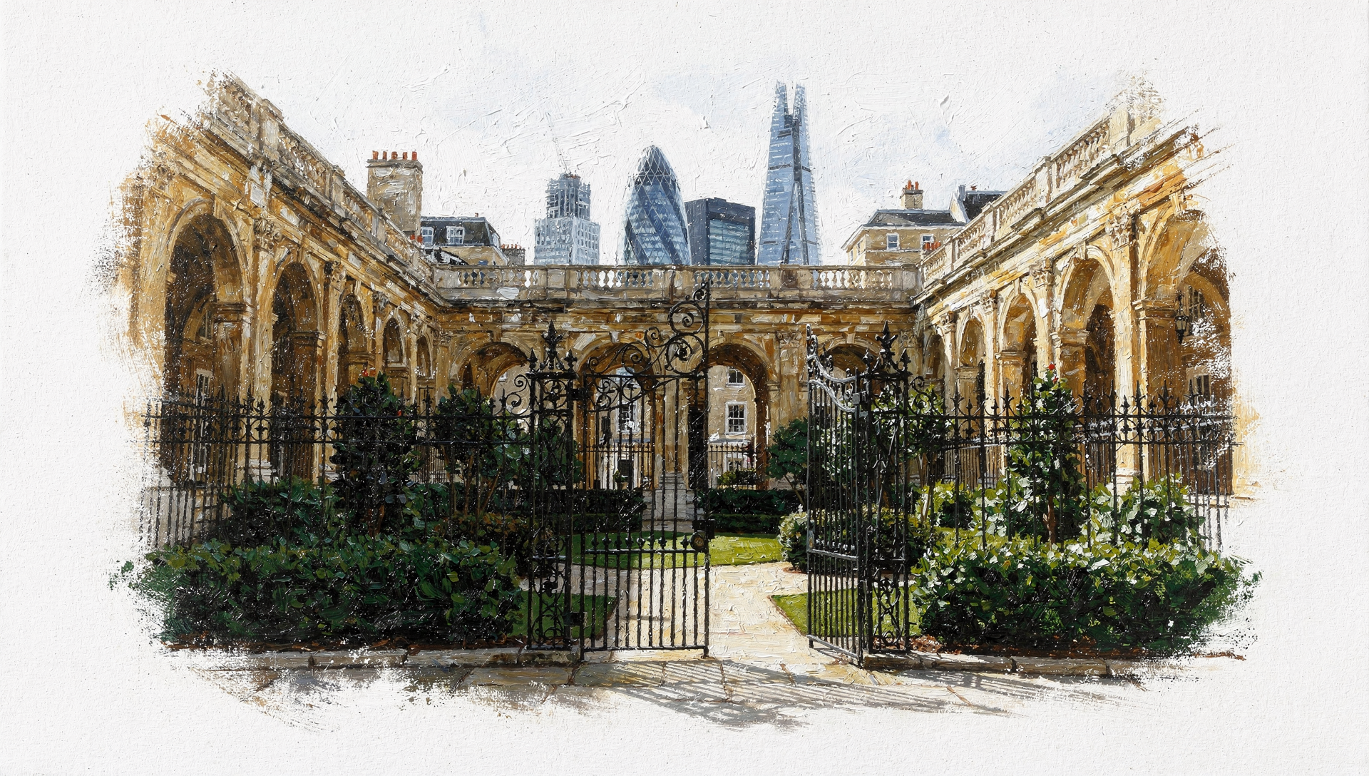 Three Kings Yard courtyard
